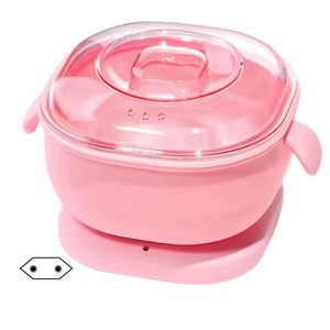 Ahorra Espacio! Olla Calentadora de Cera Plegable y de Silicona - Depilación